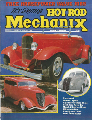HOT ROD MECHANIX 1989 SEPT - SPEEDWEEK, WORLD OF SPEED, VALVE JOBS, AIRFLOW